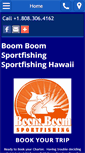 Mobile Screenshot of boomboomsportfishing.com